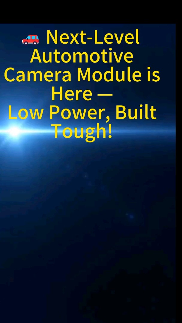 Module de Caméra de Recul Automobile CCD AHD 720P Certifié IATF 16949 avec Vision Nocturne Améliorée pour Véhicules 12V-36V