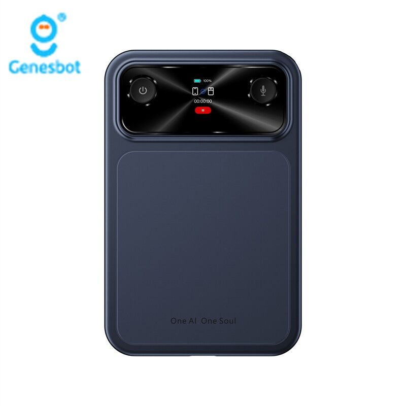 KI-Sprachrekorder für Vorlesungen, Meetings, Anrufe, Audiogerät mit Echtzeit-Transkription und App-Steuerung für iPhone, 16GB, OEM ODM