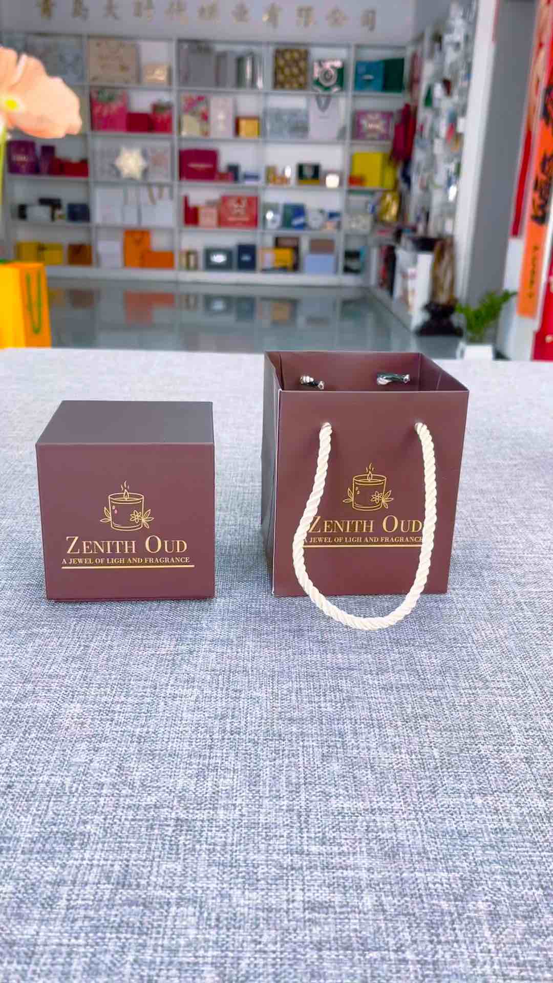 Premium Duftkerzen Geschenkset für Festivals - Premium Ambiente Duft, Langlebige Indoor-Geschenkbox, Perfekt für Hochzeiten