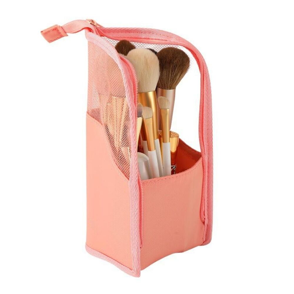 New Striped Dumpling Bag Zipper Closure Nylon Material Waterproof Household Storage Portable Hand Gift Fashion Travel Bag