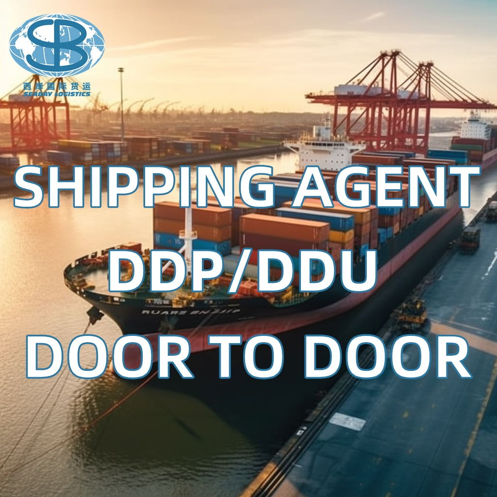 FCL Door-to-Door Logistics Services From China to USA Cargo Shipping Agent Freight Forwarder Shipping