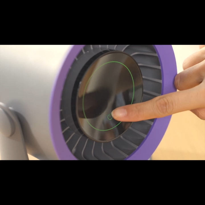 Ventilador Vertical de Mesa | Alta Eficiência, Ultra Silencioso e Fluxo de Ar Potente | Ideal para Escritório, Casa e Lazer