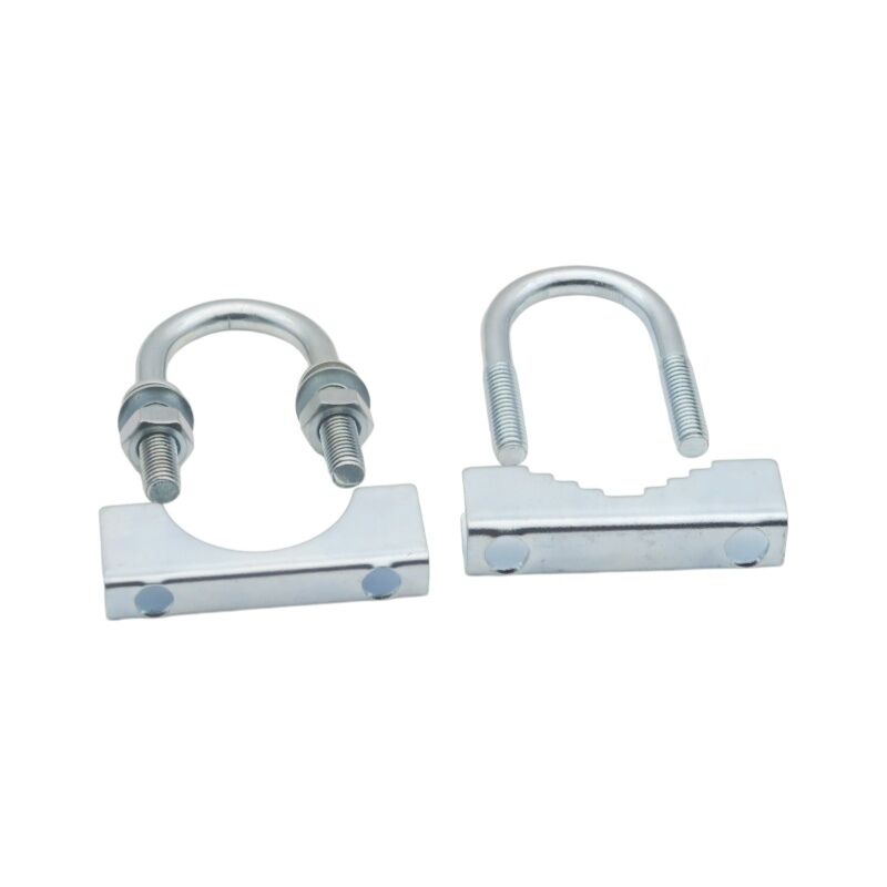 Klem Pipa U-Bolt Multi-Ukuran Berlapis Seng