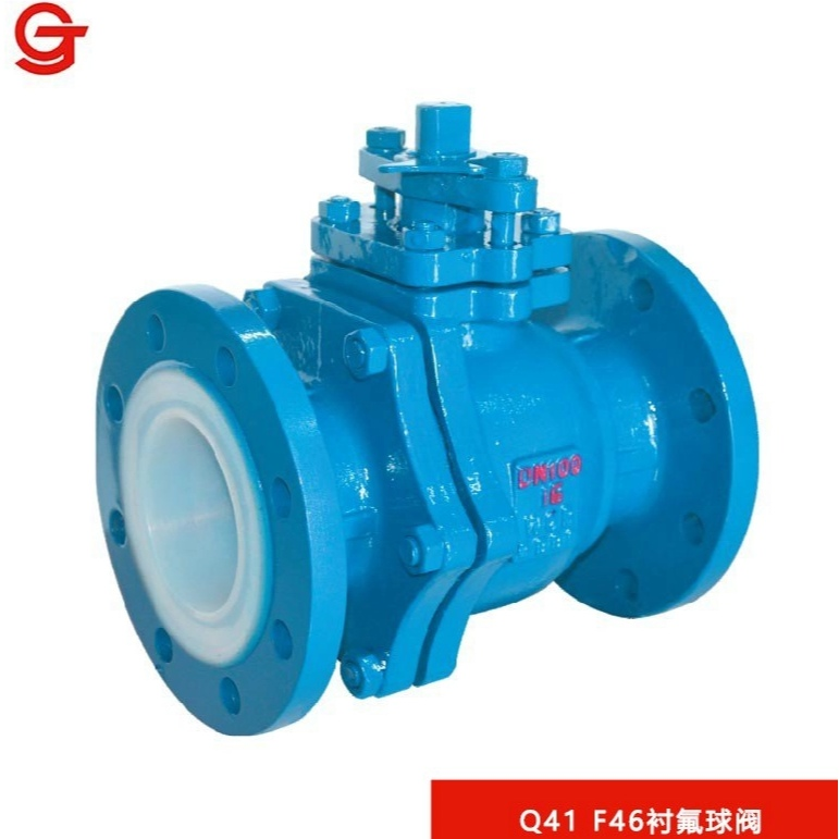 Fluorine-lined Check Valve With Corrosion Resistance for Industrial Use H44F46