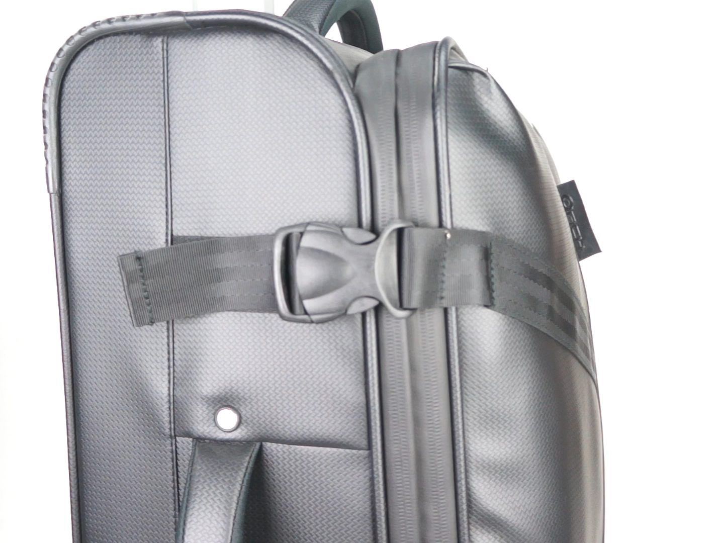 Fashion Carry on with New Carbon Material, Two in-lid zippered pockets, 19" 24" 28" 3PCS Set