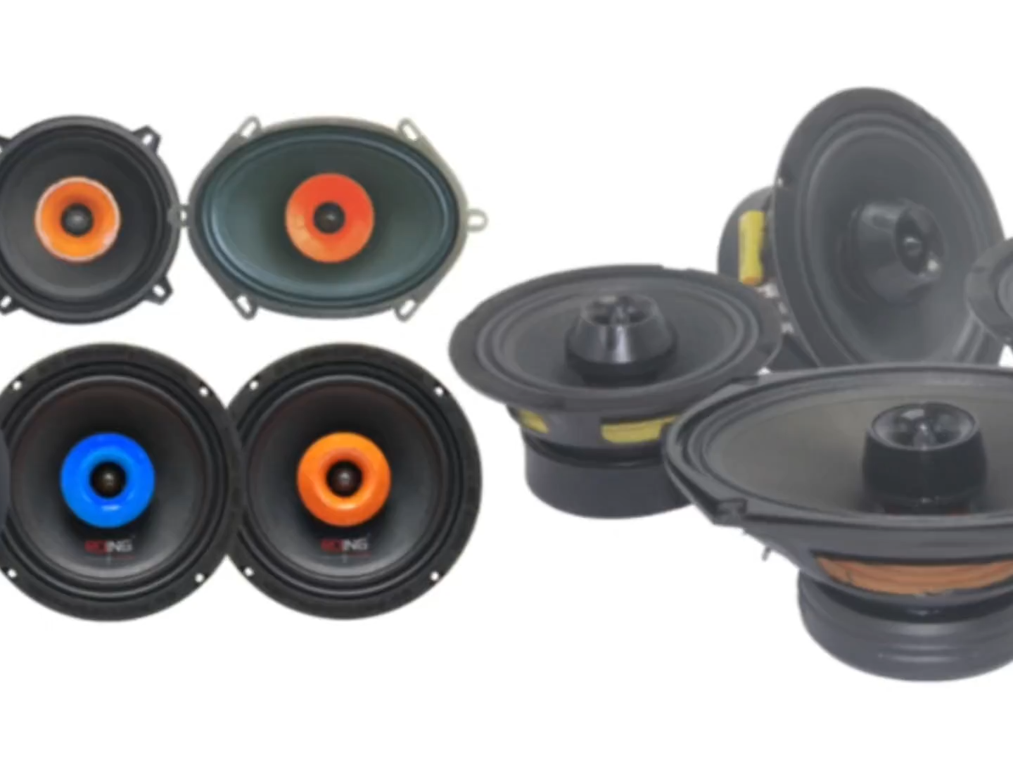 6x9 Inch Coaxial Car Speaker Max Power 300W 4 Ohm with Advanced Horn Tweeter Technology for Treble Mid with driver bullet