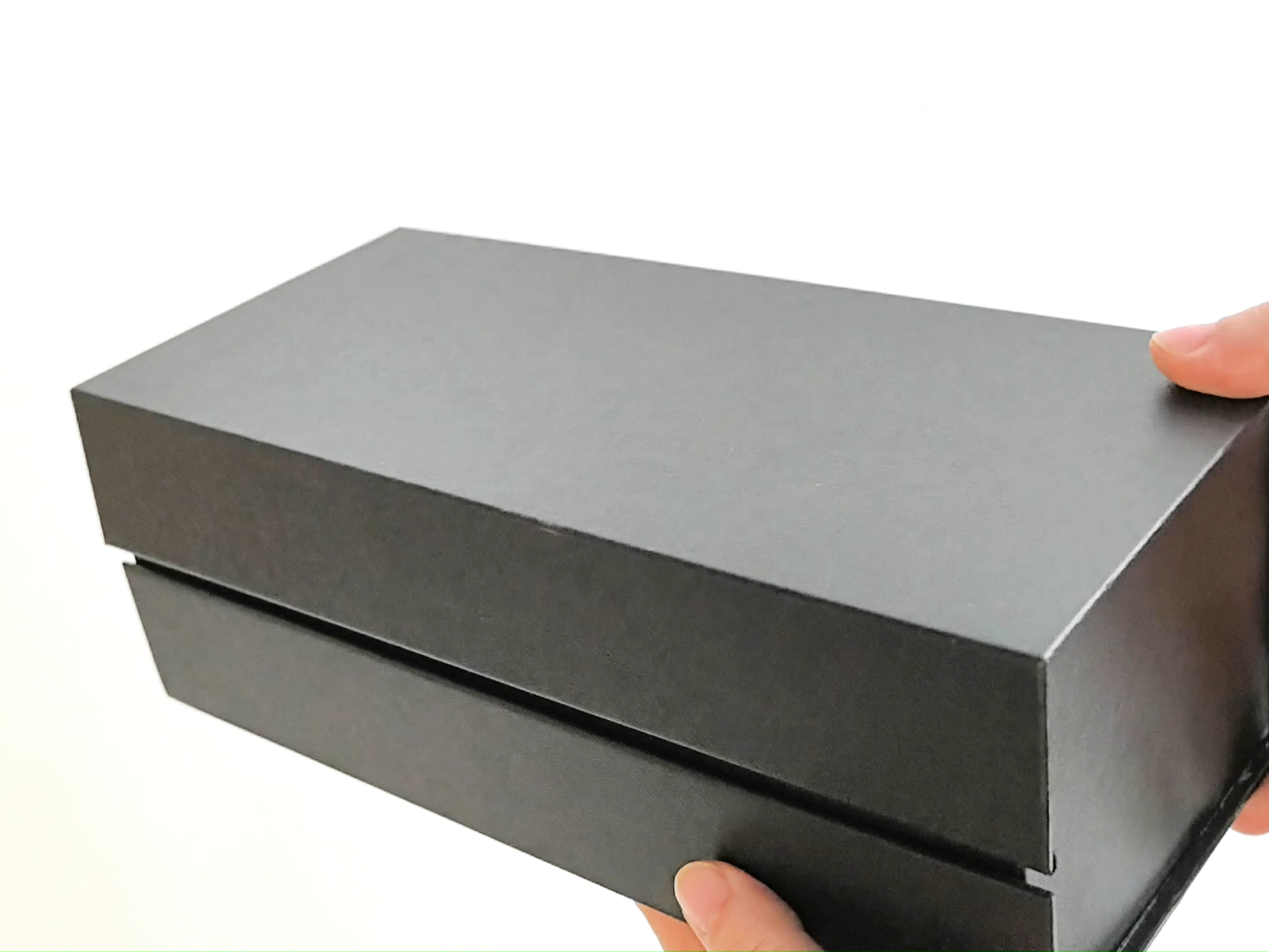 Nouvelle Boîte d'Emballage de Luxe Style Boîte Pliante Rigide Dure Portable pour Emballage de Chaussures avec Ruban