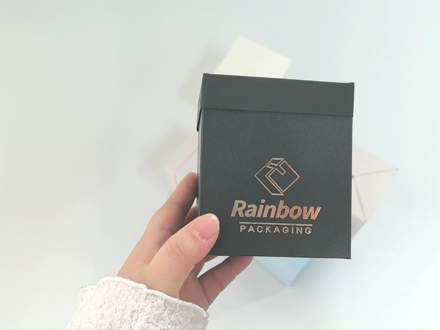 Boîte à Chocolat Pliable Personnalisée OEM pour Anniversaire - Boîte Cadeau Vintage Écologique à Couleur Fixe pour Présentation