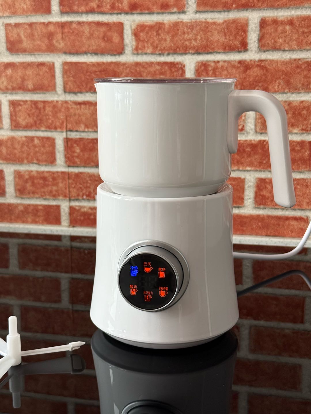 Mousseur à Lait Électrique 5-en-1 Machine à Vapeur Mousseur à Espresso Multifonctionnel Latte Chocolat Chaud Outils de Café - En Stock