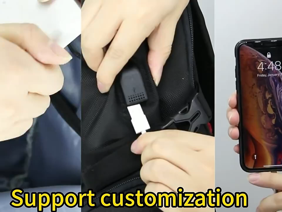 Mochila multifuncional impermeable de gran capacidad para hombres de negocios al por mayor
