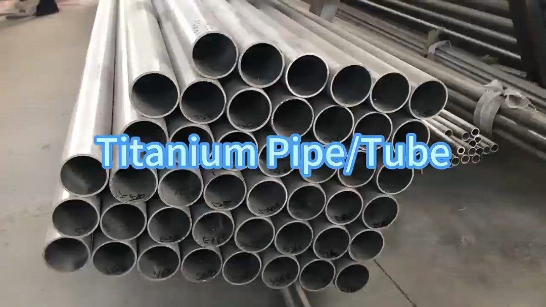 ASTMB861, B862 Gr5 Welded Titanium Titanium Alloy Pipe/Tube for Medical