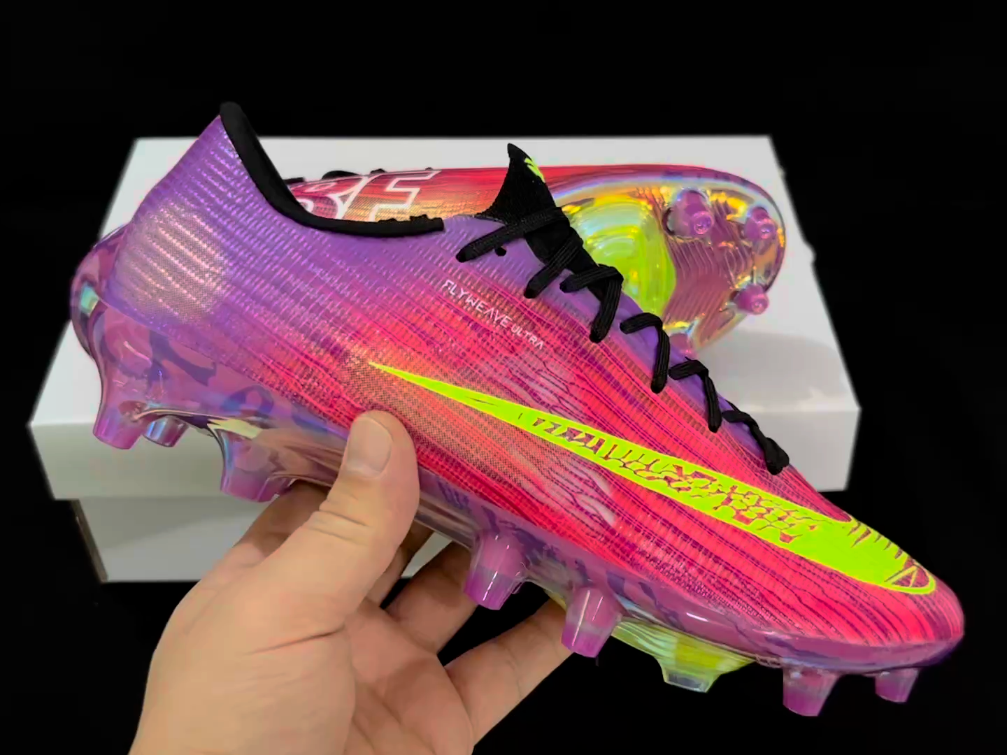 Professionelle Fußballschuhe für Herren, leichte FG AG Fußballschuhe für Speed-Training