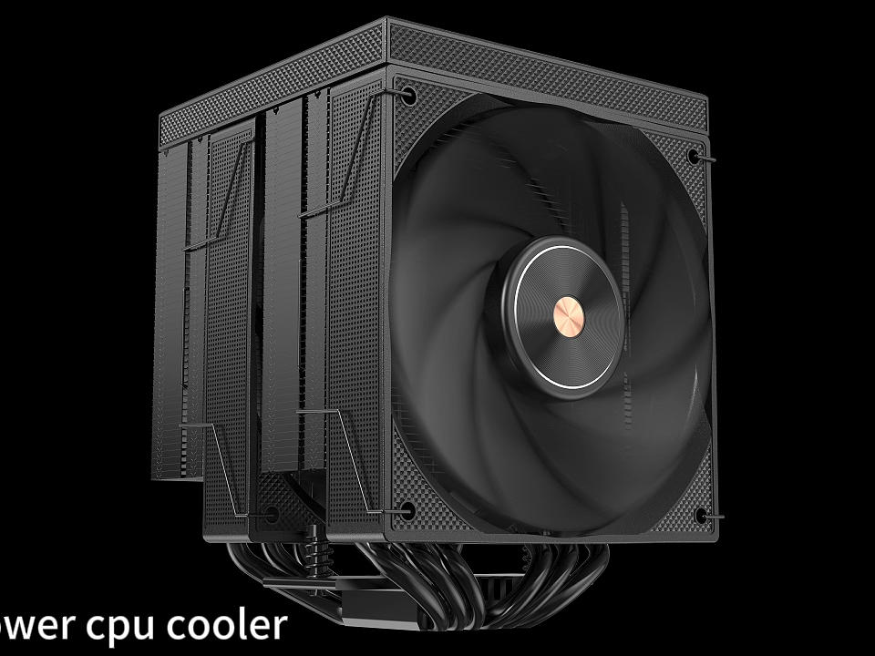HDT Direct Touch CPU Radiator Dual Tower HeatSink Cooler Fan Wholesales Cpu Cooling Fan With Digital Display
