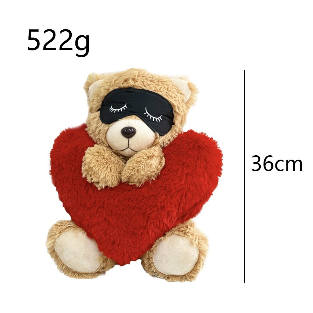Valentinstag Teddybär mit "Ich Liebe Dich" Herz, Stofftiere, Weiche Plüschtiere, Benutzerdefiniertes Teddy-Design, Geburtstagsgeschenk