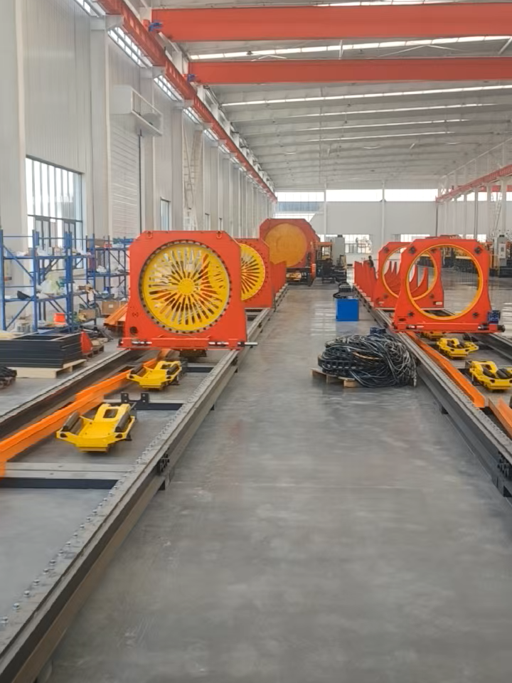 CNC steel bar cage roll welding machine LYGH-1500~3000 Steel cage pile diameter 500~3000 mm Cage length 12 M Customizable