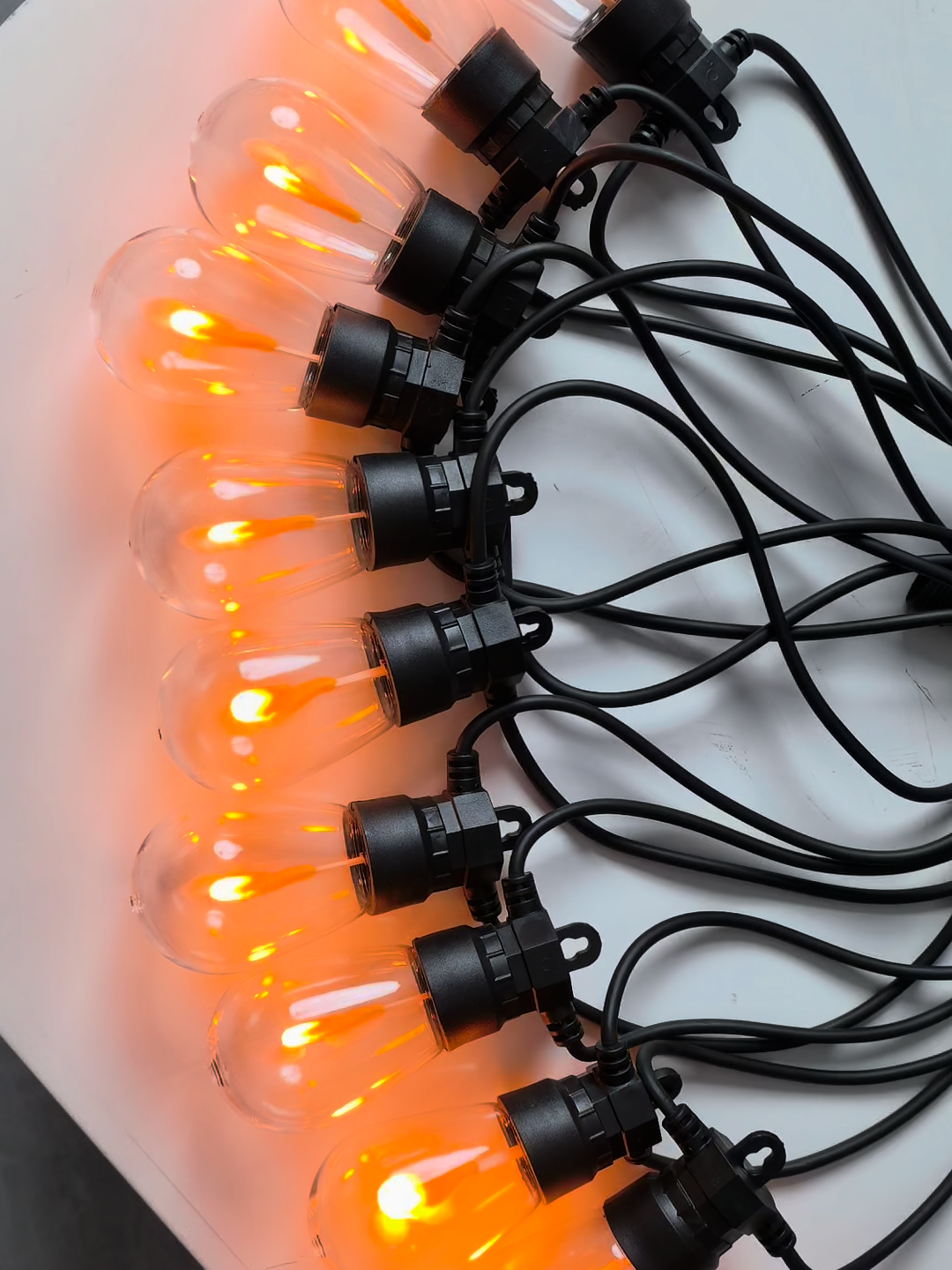 Outdoor Lights for House,100ft RGB+IC Smart Outdoor Decor, 50Scene Modes App/Remote Control,IP67Waterproof,Holiday Party Decor