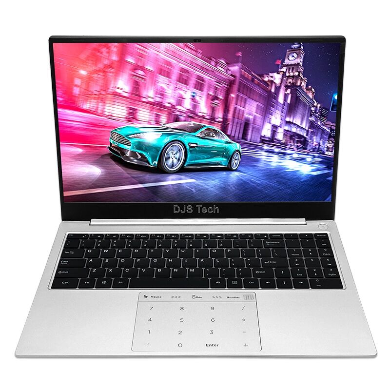 15.6inch Laptop Metal Cases Windows 10 8GB RAM 256GB SSD notebook Intel Celeron Processor