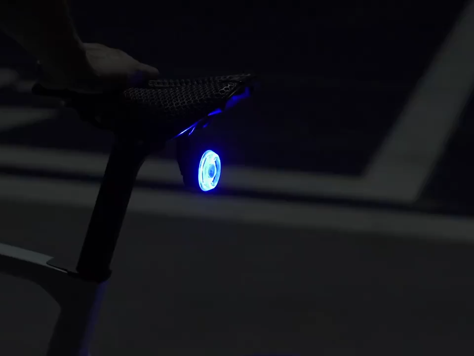 StVZO-konforme Fahrradrückleuchte mit intelligenter Bremsfunktion, Typ-C-Aufladung, verbesserte Sichtbarkeit für Nachtfahrten - Ideal für Großhändler und Händler