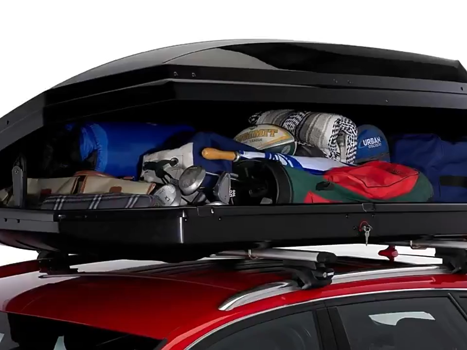 Coffre de Toit de Voiture Grande Capacité 700 L, Boîte de Chargement de Toit en Plastique ABS pour Voiture SUV