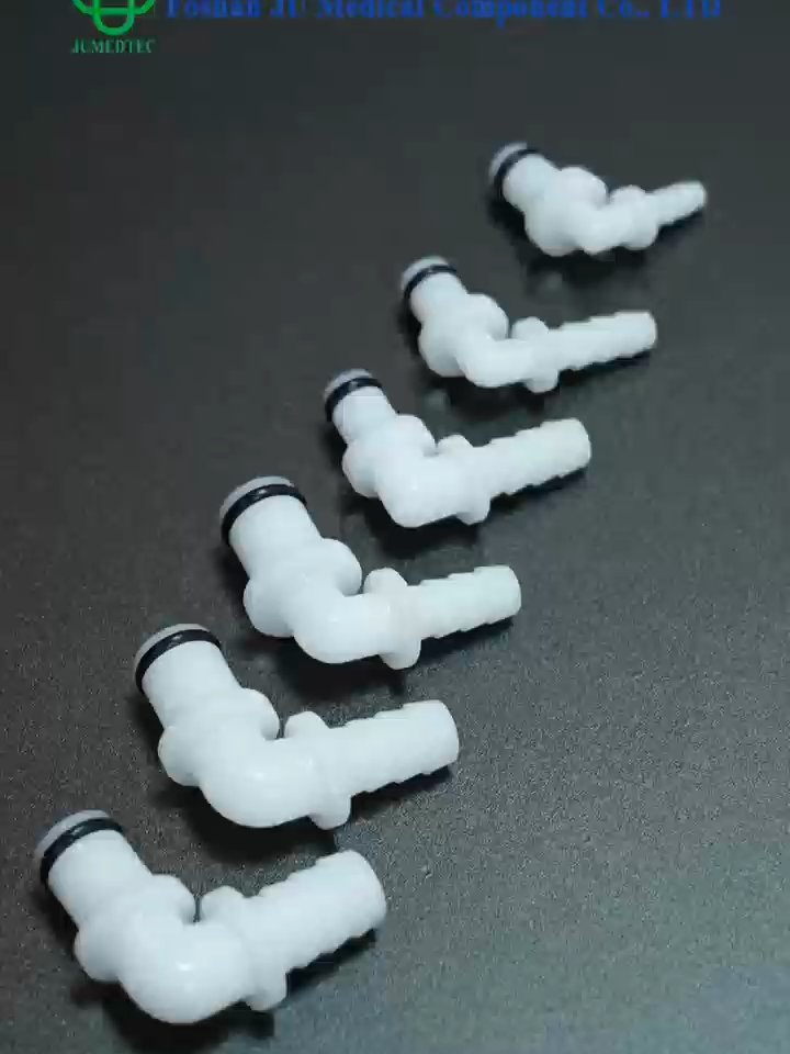 Einfache Schlauchverbindung Kunststoff 6mm AD Federbelastetes Membran Rückschlagventil Einwegventil