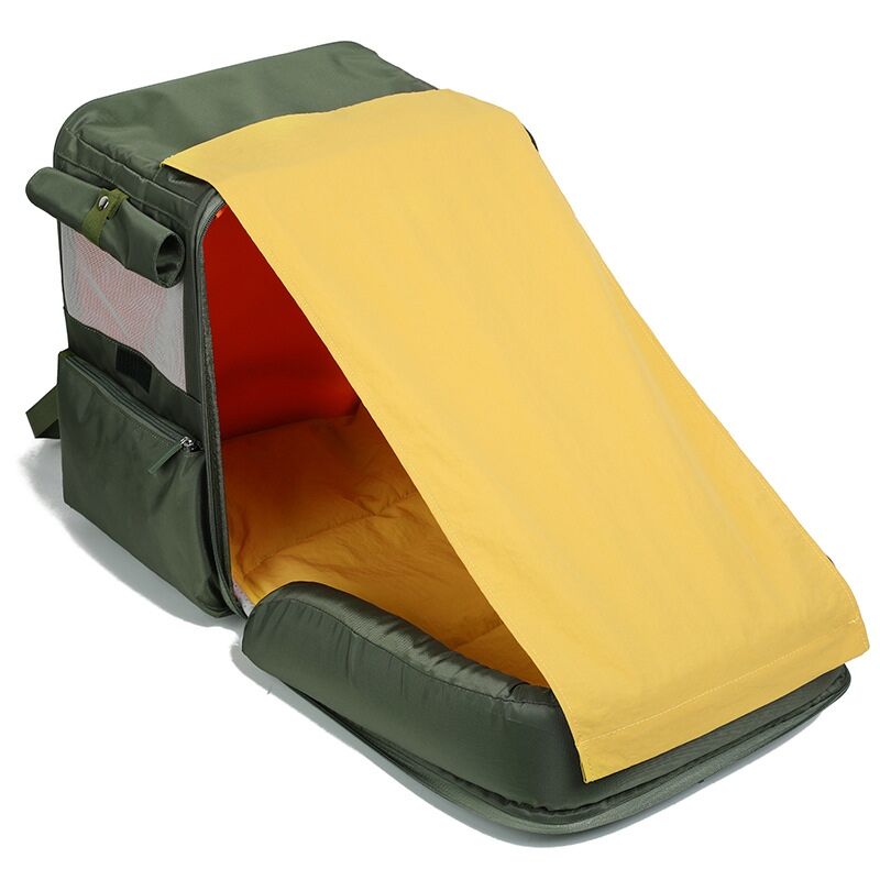Outdoor 2 in 1 Pet Backpack Carriers&Pet Tent Large Space Cat Bag Breathable Pet Bag Pet Supply for Cat and Small Dog