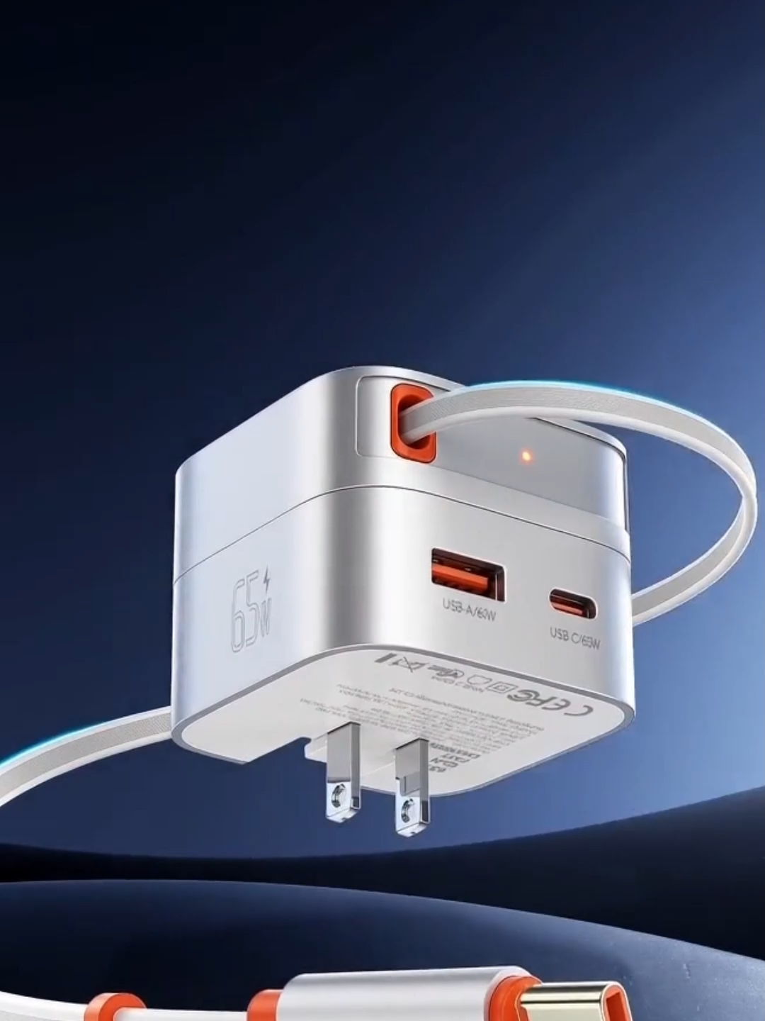 Adaptateur de Charge Rapide LDNIO Q10 65W PD3.0 GaN, Chargeur de Voyage Portable UK/EU/US, Chargeur Mural PD pour Smartphone