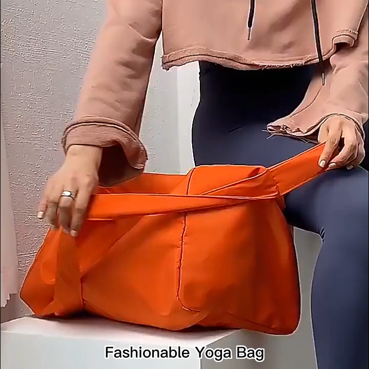 Benutzerdefinierte Yoga-Tasche aus Nylon für die Schulter, Reise-Organizer, Fitness, Sport, Umhängetasche, Damen-Sporttasche
