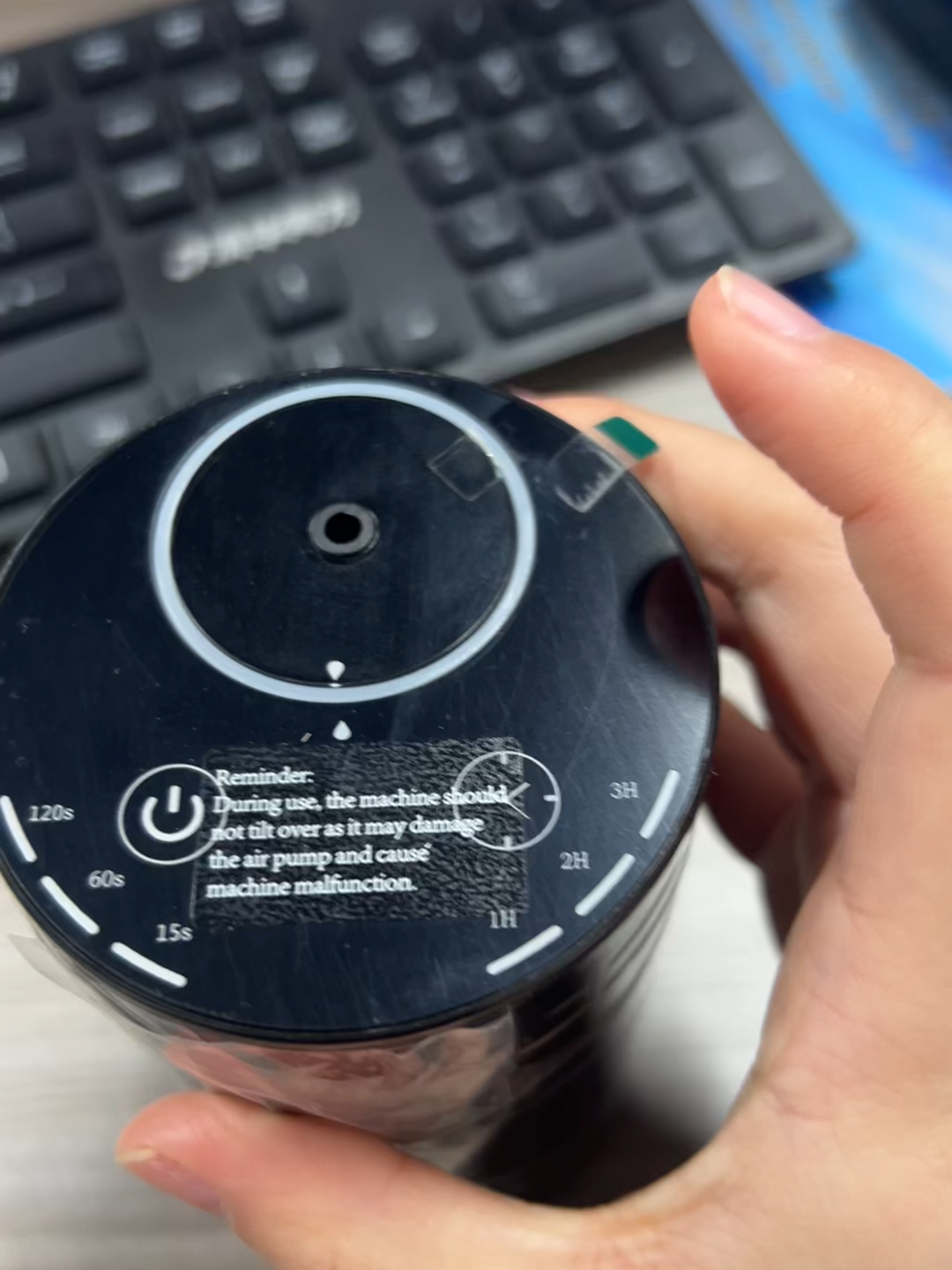 Waterless Car Aroma Diffuser for Essential Oil Scenting