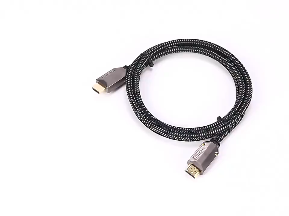 Hochgeschwindigkeits-HDMI-Kabel mit 48 Gbit/s aus Zinklegierung, Unterstützung für dynamisches HDR, TDR-Test, 8K 60Hz und 4K 120Hz Auflösung zu guten Preisen