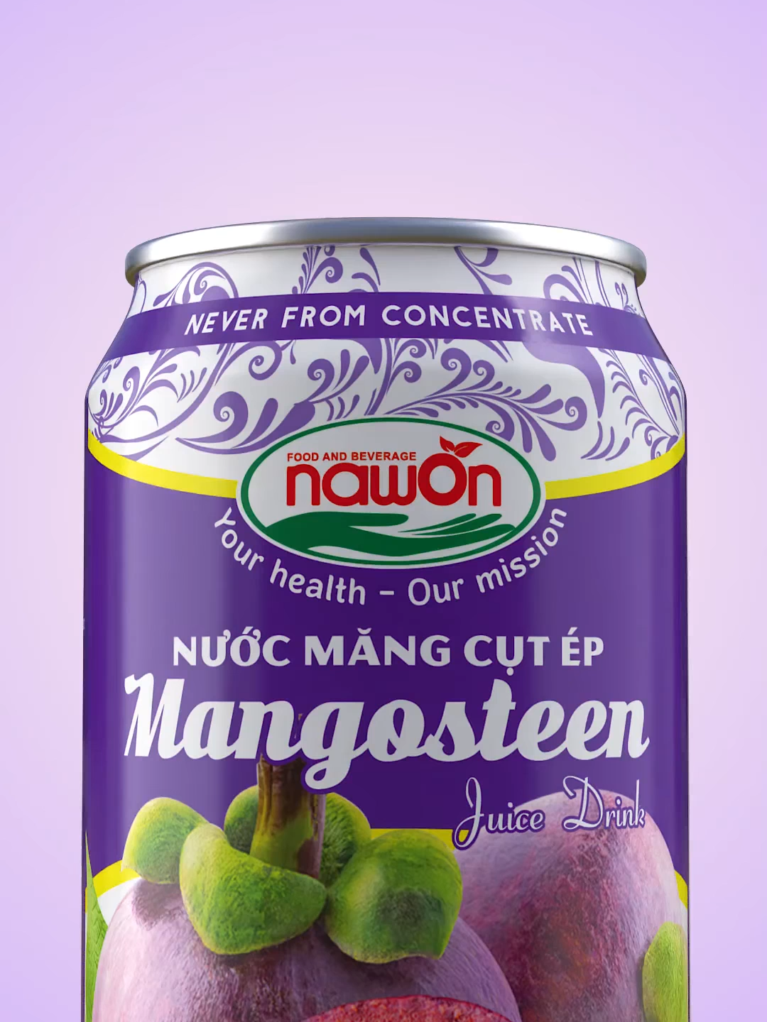 Mangosteen Juice Drink Premium Quality | Can, 330Ml