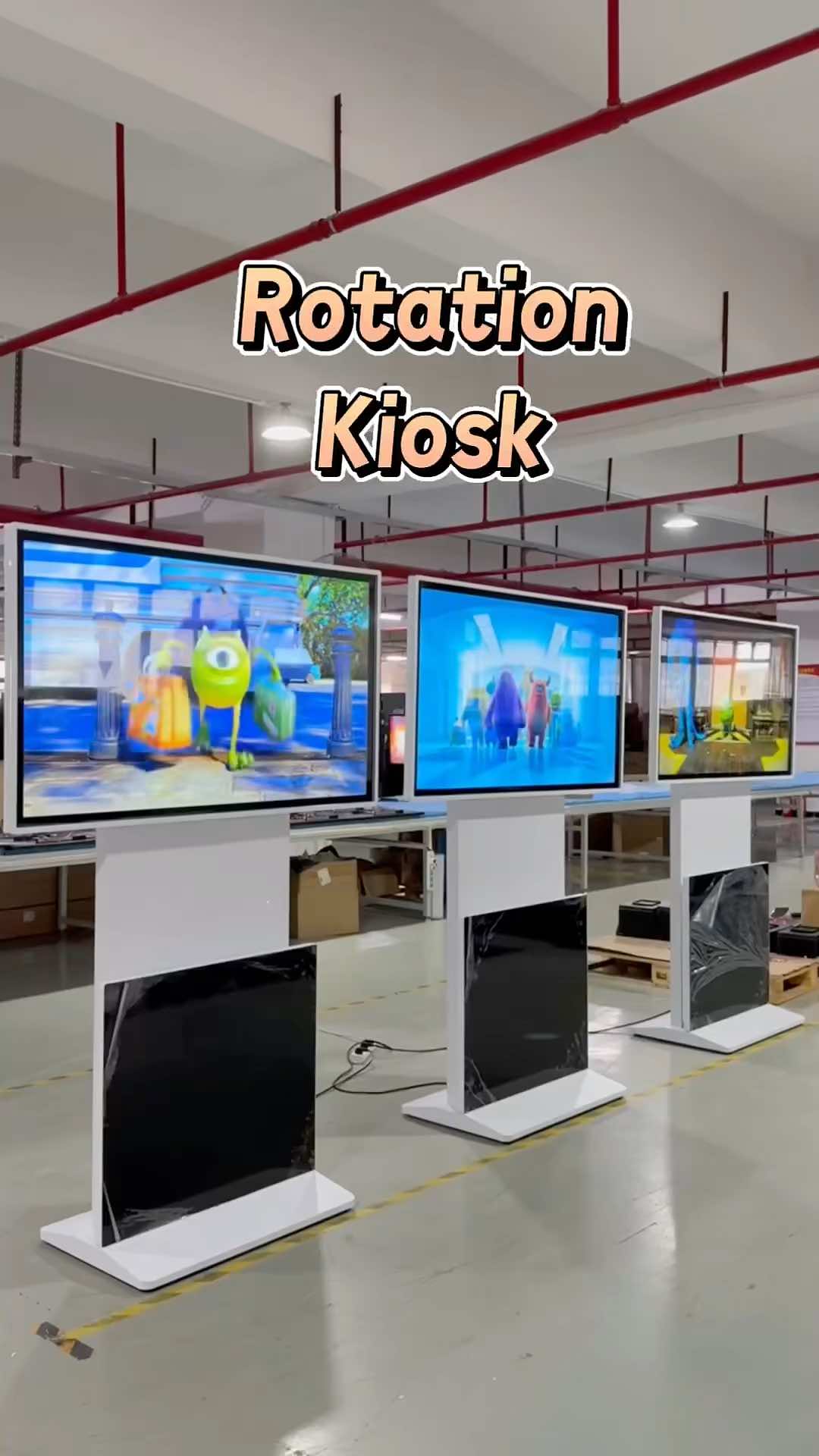 43/50/55inch Floor-Standing Touch screen totem digital kiosk LCD Digital Signage advertising screen