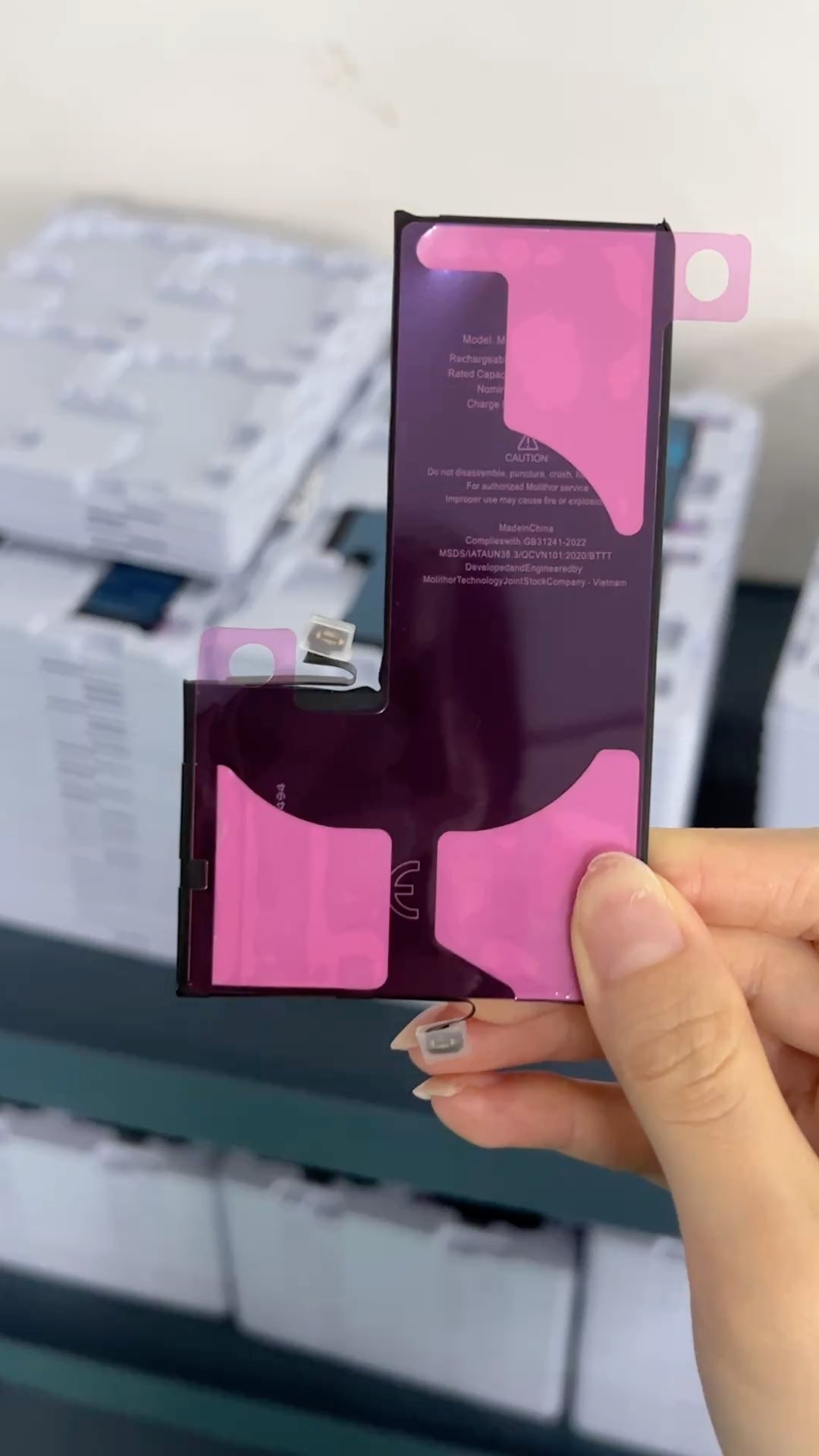 Fabricante ofrece directamente OEM de alta calidad, batería de repuesto extra de diagnóstico para reparación de iPhone 13 Pro Max