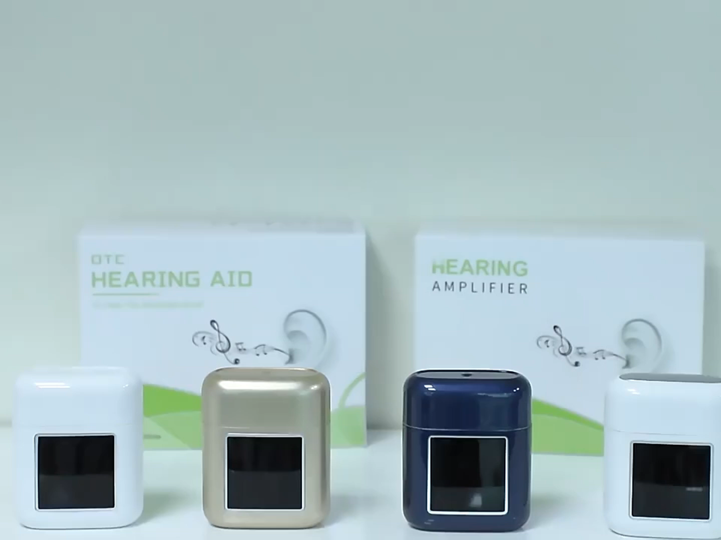 Hot sale ITE Hearing Aid Wireless Sound Amplifier Bluetooth Digital rechargeable Hearing Aid with box