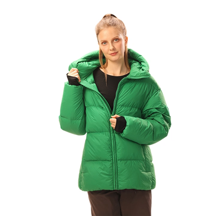 Doudoune Oversize Femme, la Plus Chaude, Manches Longues pour Vêtements d'Extérieur