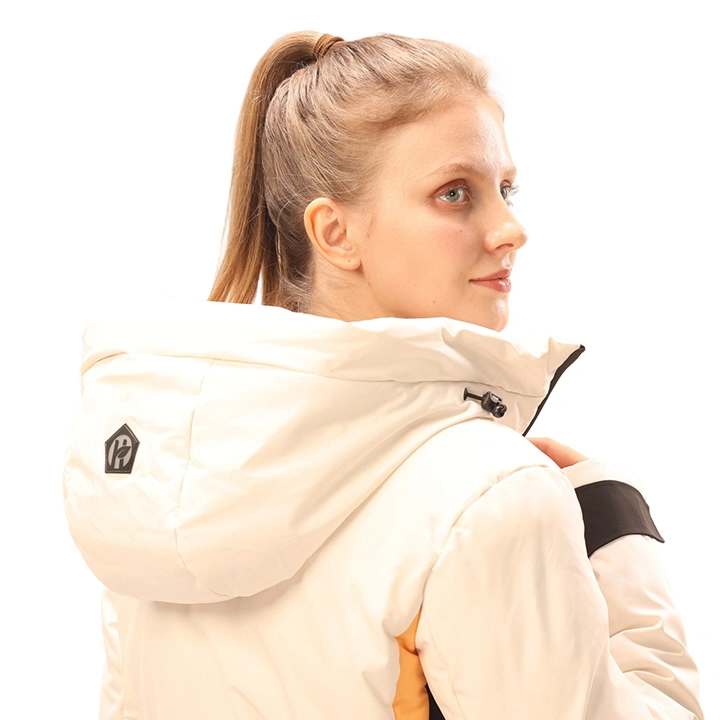 Veste de ski imperméable pour femme avec doublure en fourrure, idéale pour l'extérieur, veste chaude d'hiver pour femme, veste respirante pour femme