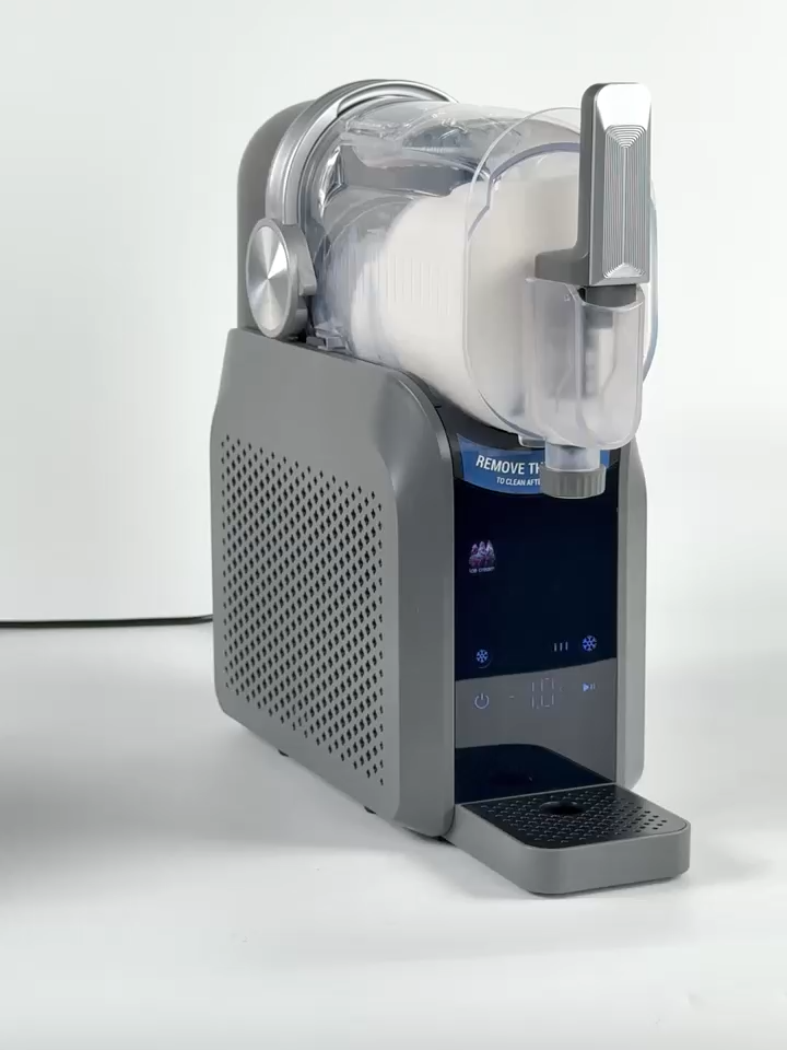 Automatische 1,8L-Eismaschine für den Heimgebrauch mit Selbstreinigung, Slushie-Gefriergetränkemaschine 8 in 1, Kaltgetränke-Margarita-Slush-Maker