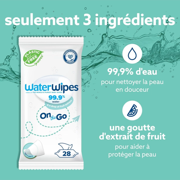 Toallitas Húmedas para Bebé Hipoalergénicas Biodegradables Sin Plástico para Bebés y Niños