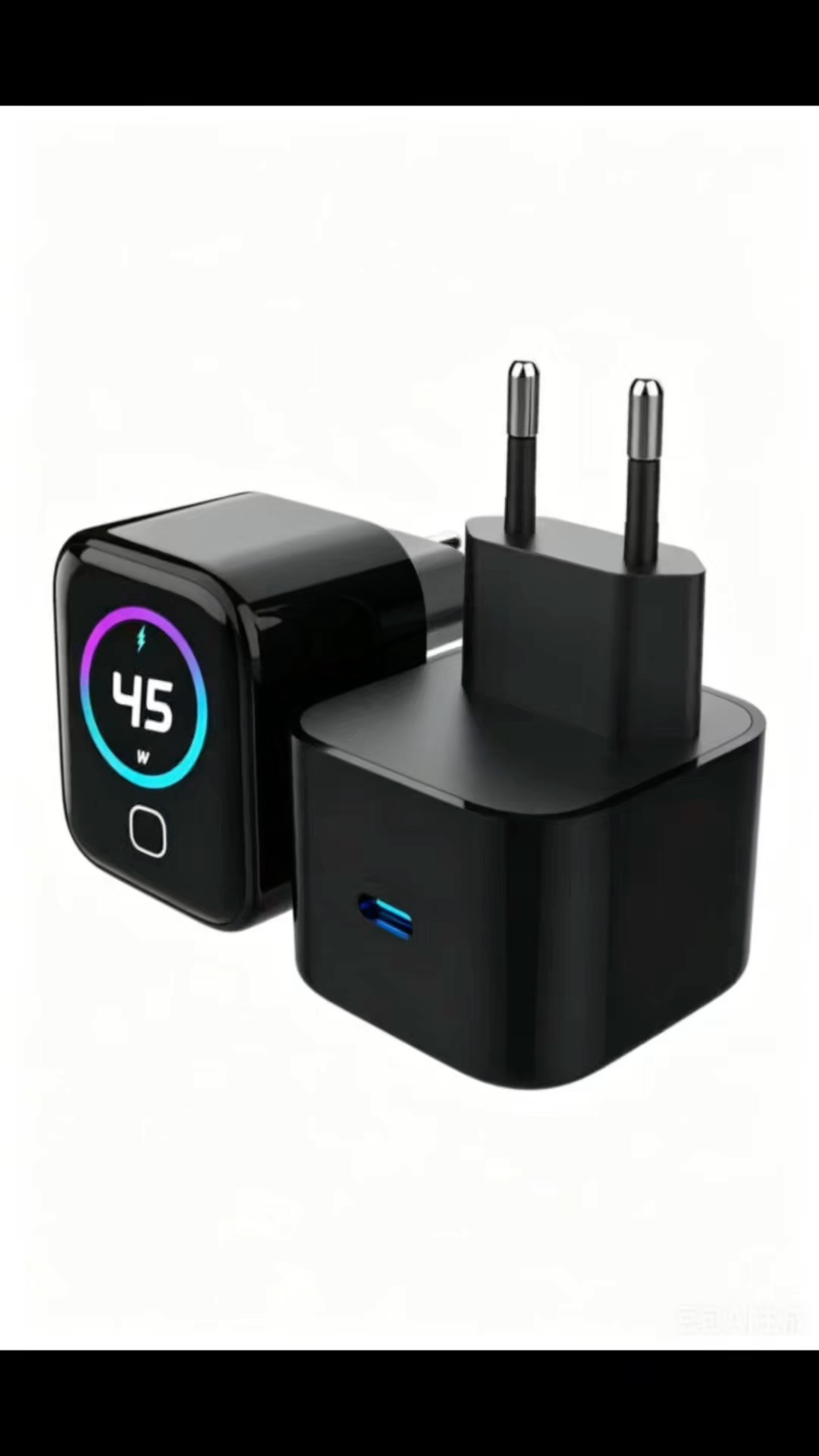 Chargeur d'affichage GaN 140W compatible avec Huawei, Apple 17 smartphones, tête de charge à affichage numérique, tablette, ordinateur portable.