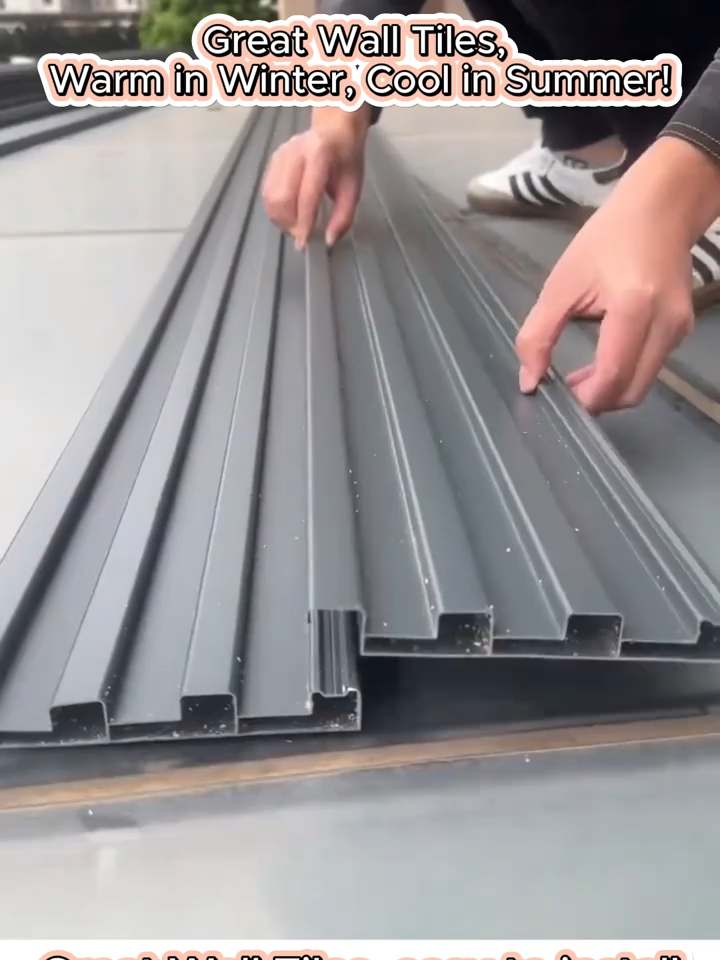 Customized Size Aluminum Great Wall Profiles Decorative Aluminum Interior Wall Panels