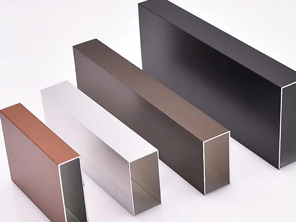Industrial Aluminum Profiles Waterproof Design Square Aluminum Tube Pipe 6063 Aluminium Alloy Post Profile