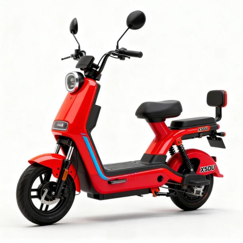 Dois Assentos Traseiro Hub Motor Bicicleta Elétrica Viagem Eficiente Conveniente Para Baixo Bateria Do Tubo E-bike