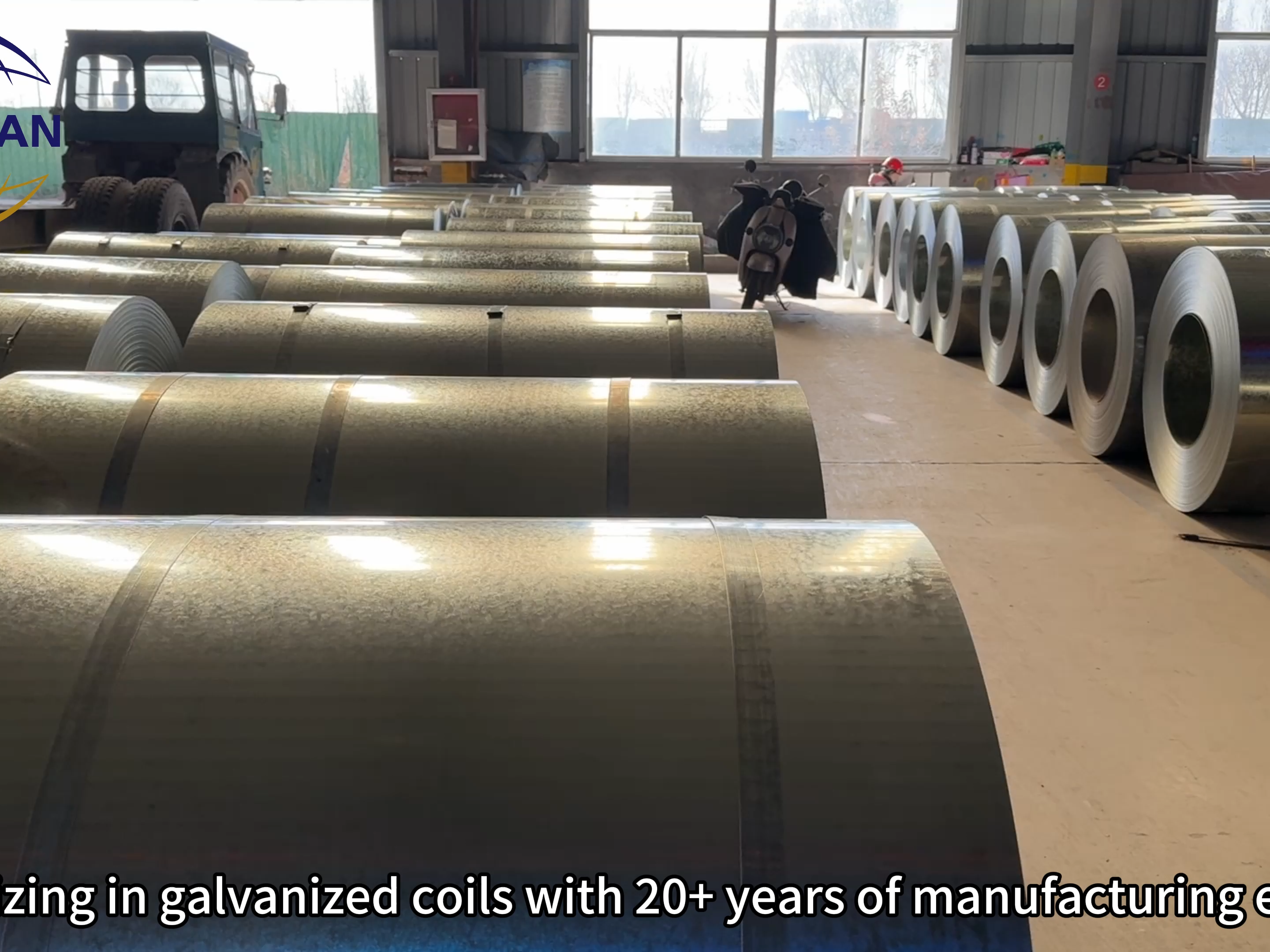 Bobinas de Acero Galvanizado por Inmersión en Caliente con Lentejuela Z240 Z275 para Construcción Metálica al por Mayor