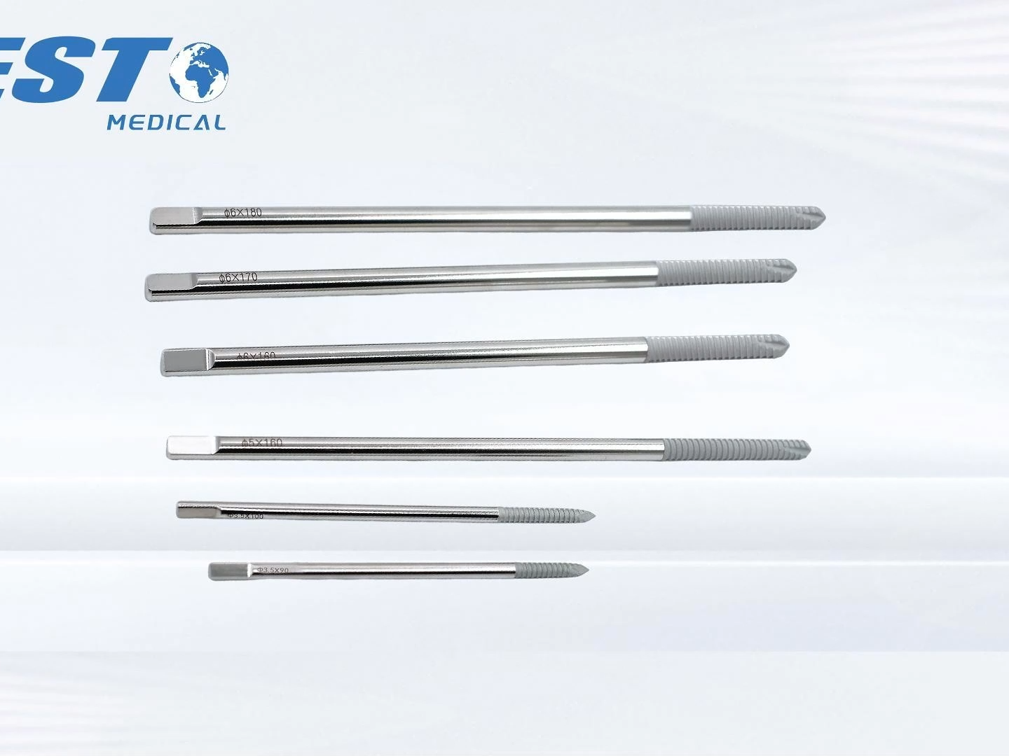 Hydroxyapatite coated bone Screws for External Fixation