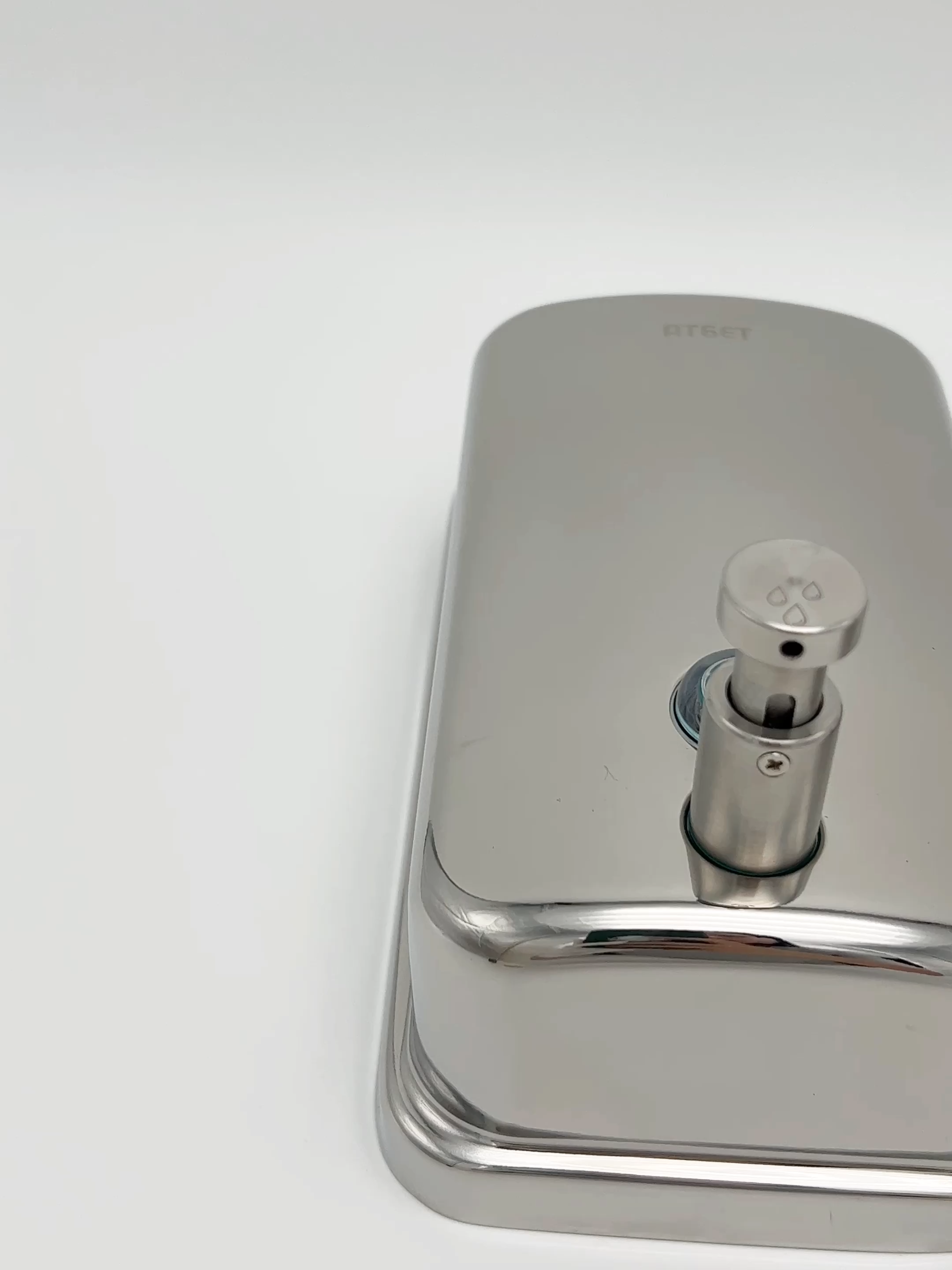 Distributeur de Savon Liquide Commercial Mural d'Usine de Guangdong pour Salles de Bain Publiques Européennes, Hôtels, Hôpitaux OEM