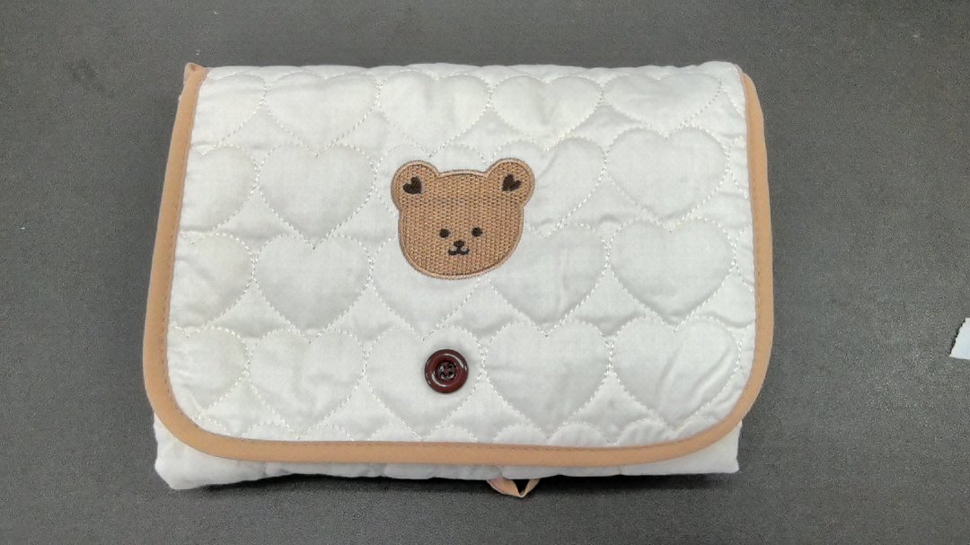 Kantong Tidur Bayi Berkerudung, Bordir Kartun Hati Quilted, Kantong Bunting Hangat untuk Balita