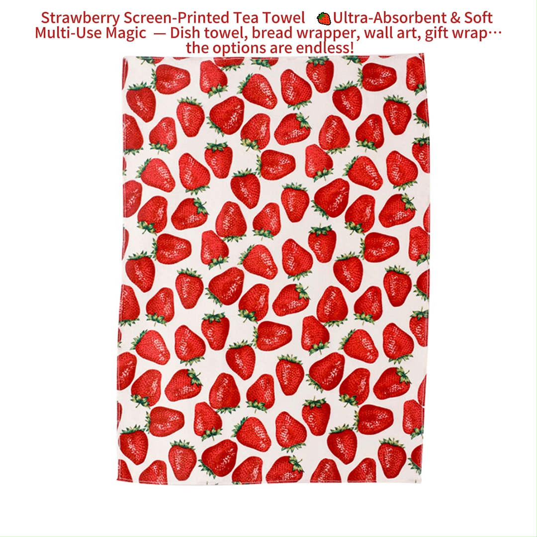 Wholesale yarn-dyed tea towel plaid striped kitchen towel