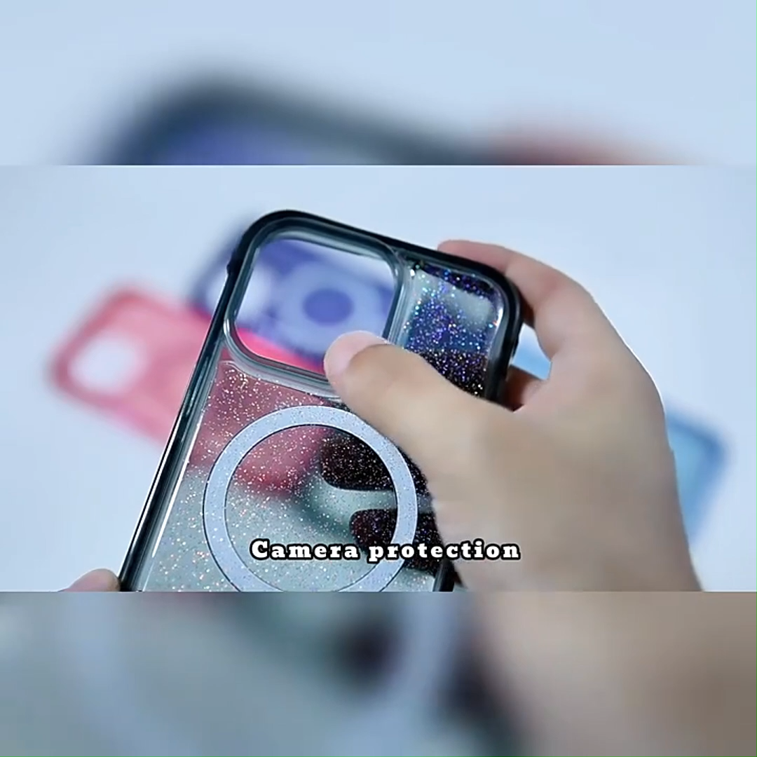 Vente en gros dernière coque de téléphone magnétique grise antichoc en alliage+PC+TPU+TPE, adaptée pour iPhone 16