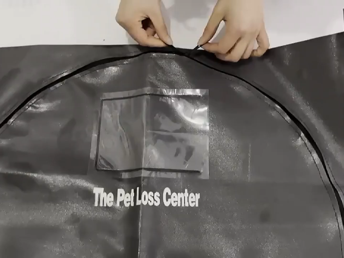 Bolsa para cadáveres de animales con impresión de logotipo, color y tamaño personalizado de fábrica OEM