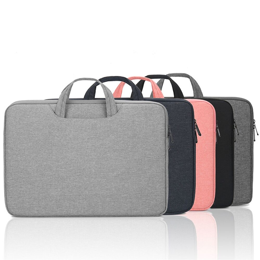 Solid Color Simple Laptop and Tablet Bag Drop-Resistant Scratch-Resistant Protective Case for i Pad Anti-Crash Zipper for Work