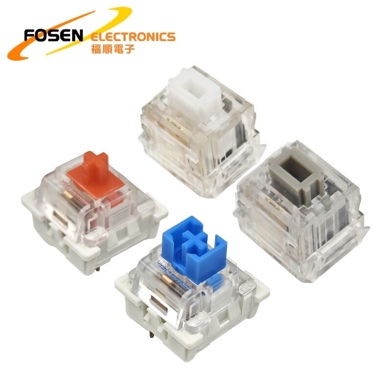 Tactile Switches Mechanical Keyboard Switch Tactile Blue Axis Push Button Switch for Computer Keyboard PG150Q01